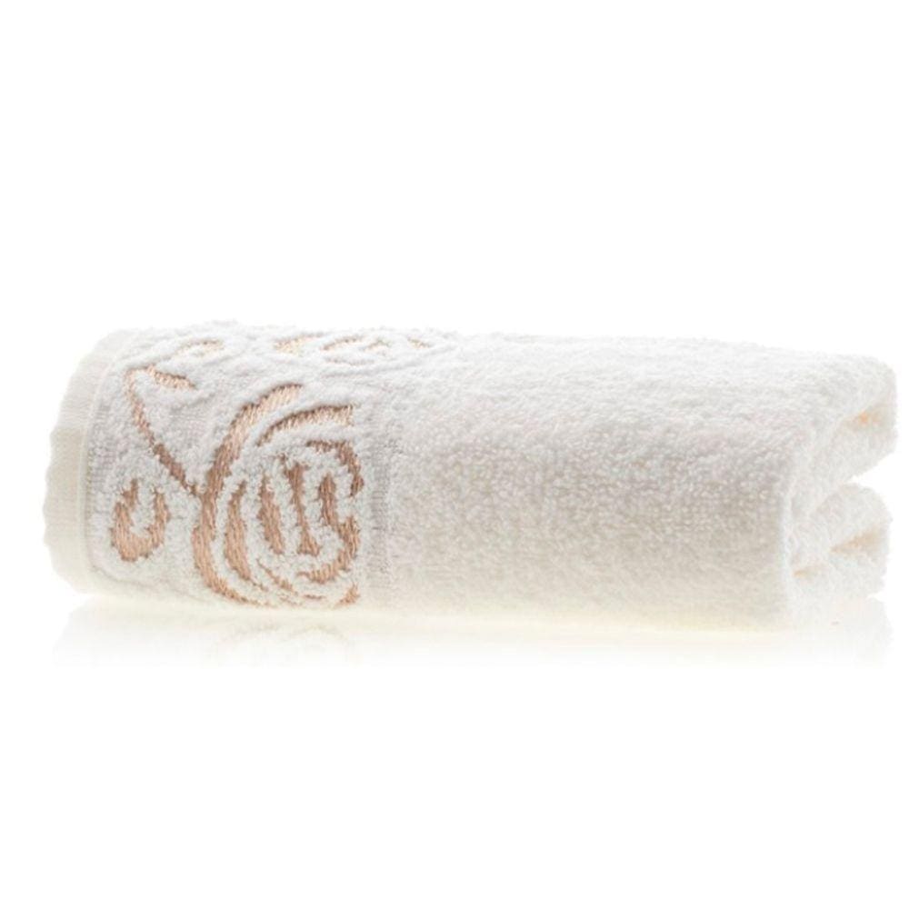 Toalha De Rosto Lmpeter Guadalupe 48Cm X 80Cm Branco