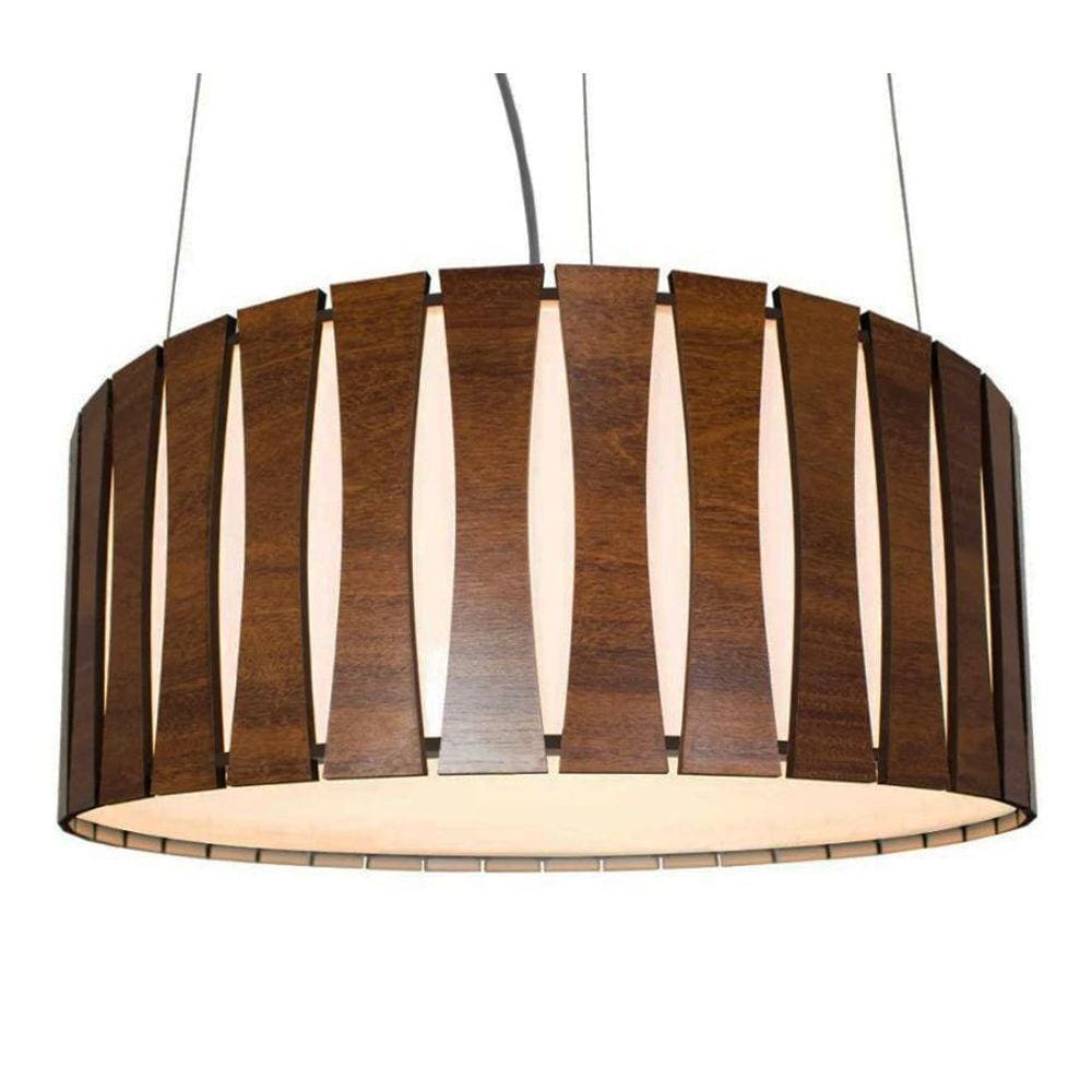 Lustre de Madeira Red. Detalhado Imbuia Escura