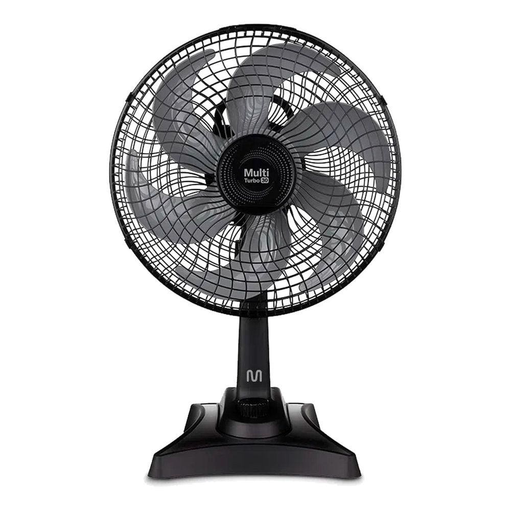 Ventilador De Mesa Multi Vl301 Turbo com 6 pás 30cm 55w