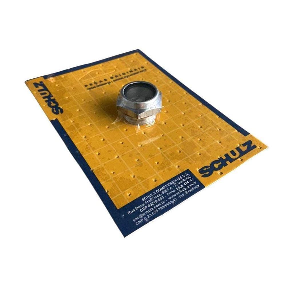 Visor De Nível De Óleo Em Alumínio 1/2 Polegada Para Schulz