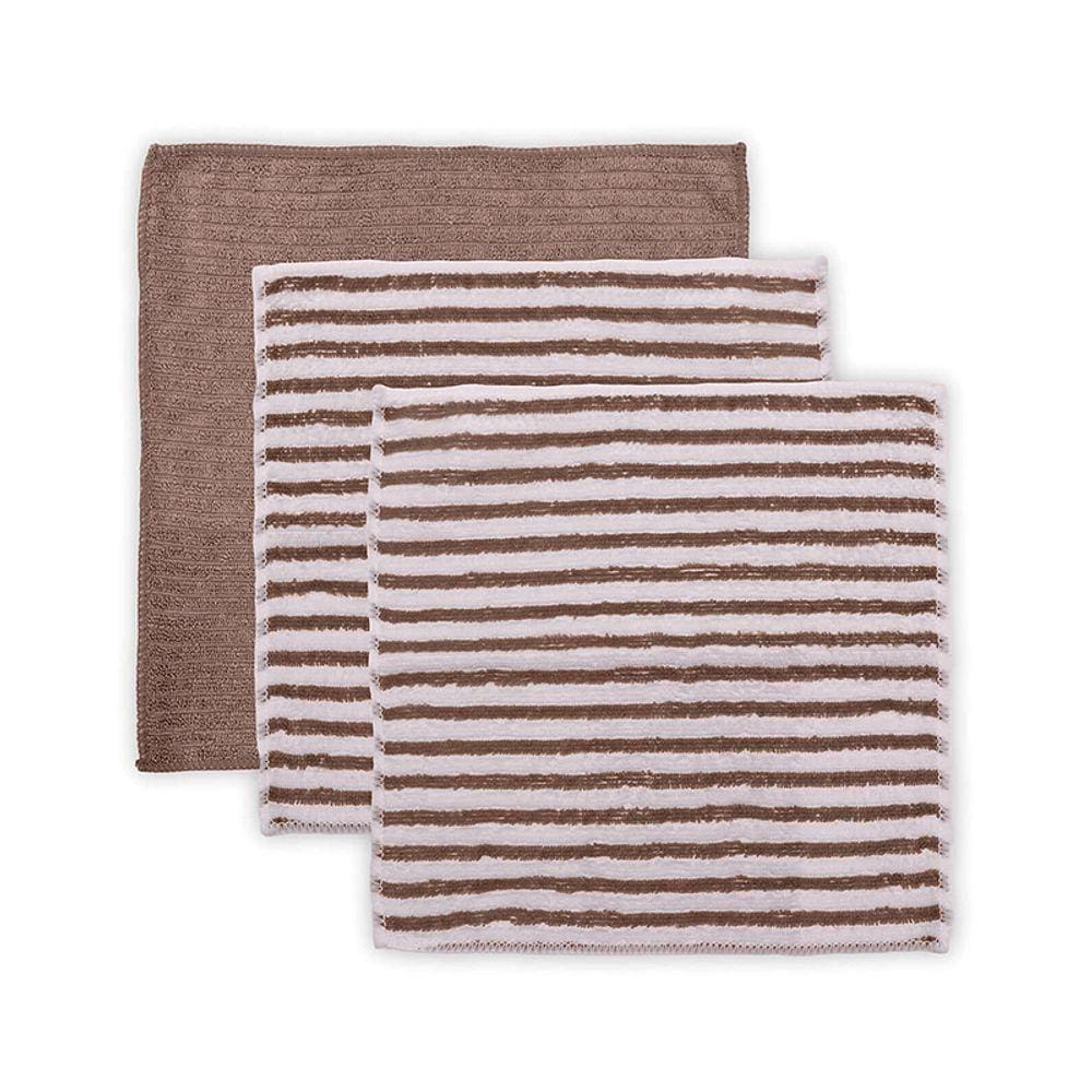 Kit Pano Multiuso Buettner Microfibra 3 Pçs Cooking Bege