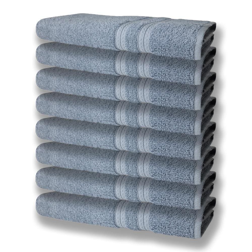10 Toalhas Grande E Grossa Azul