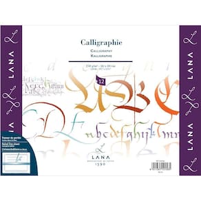 Bloco Calligraphie Lana 250g 30x40cm C/ 12 Fls 15027985