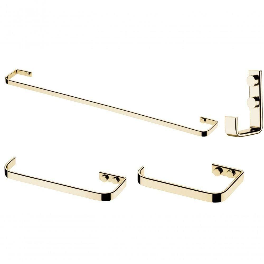 Kit Luxo Dourado 4 Peças Acessorios Future