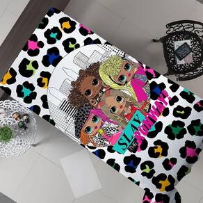 Manta Portallar Flanela Digital Omg Fashion150Mx220 Branco