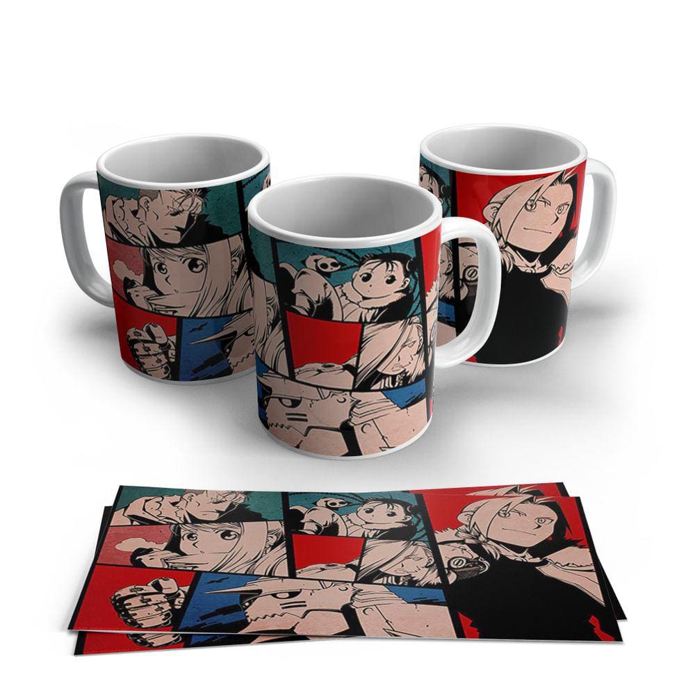 Caneca Fullmetal Alchemist Modelo 17