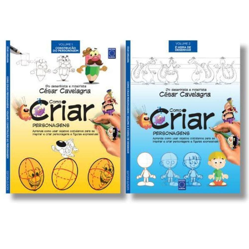 Coleção Como Criar Personagens (2 Volumes)