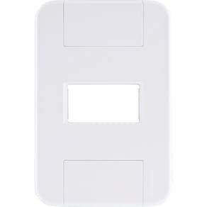 Placa 1 Posto Horizontal 4x2 Tramontina Tablet Branca Tramontina