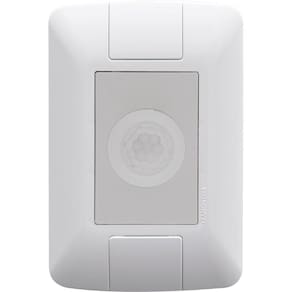 Conjunto 4x2 Detector De Presença Bivolt Tramontina Aria Com Fotocélula Branco Tramontina