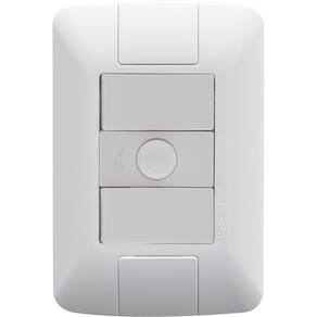 Conjunto 4x2 Variador De Ventilador Bivolt Tramontina Aria Branco Tramontina