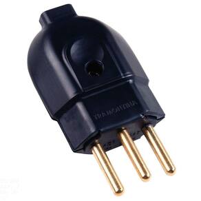 Plugue Macho 2p+t 250 V 20 A Tramontina Preto Tramontina