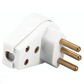 Plugue Angular 2p 20 A 250 V Branco Tramontina Tramontina
