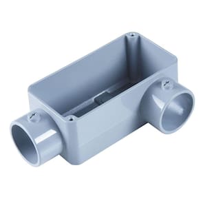 Condulete Fixo 1" Tipo "ll" - Sem Tampa / Rosca Bsp / Com Pintura Eletrostática A Pó Tramontina