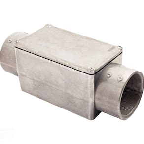 Condulete Fixo 3" Tipo "c" - Com Tampa / Rosca Bsp / Sem Pintura Tramontina