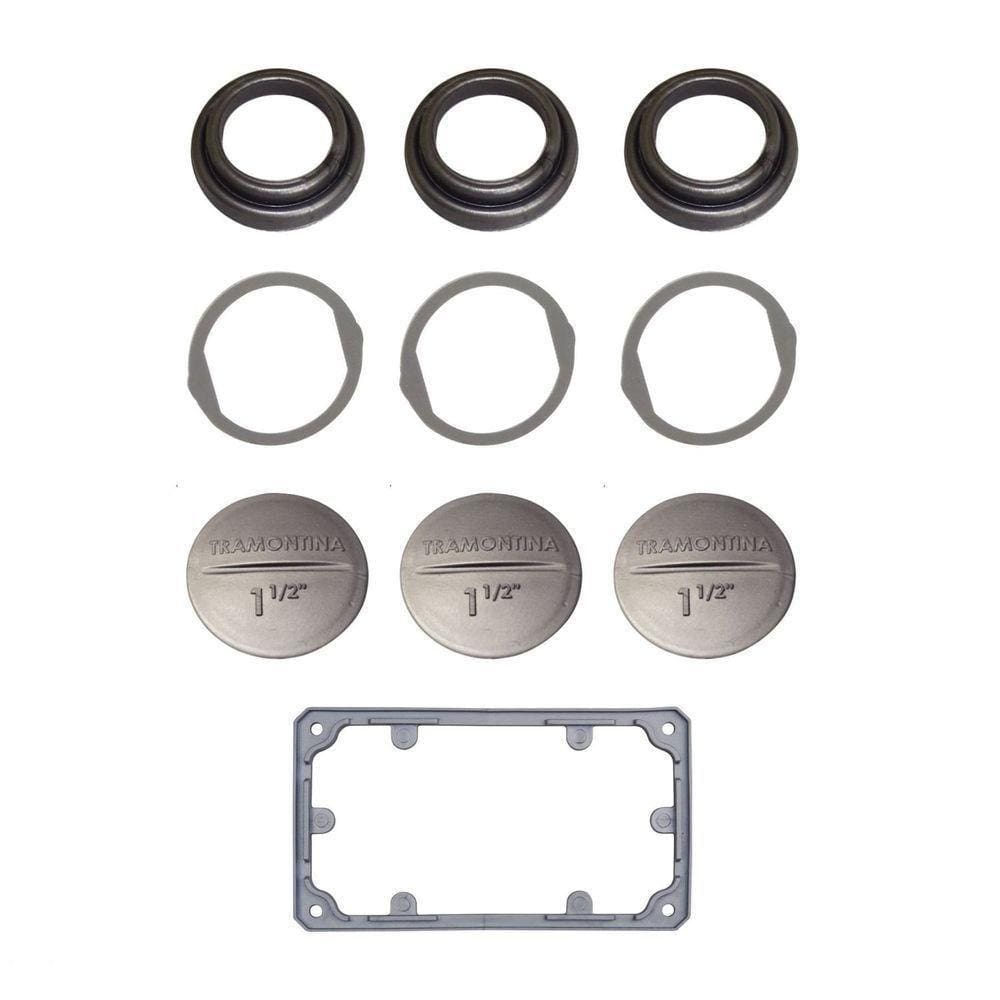 Kit De Vedação Ip54 Para Condulete Múltiplo 1.1/2" Tramontina Tramontina