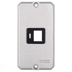Tampa Para Condulete 1/2" E 3/4" Com 1 Posto Com Suporte Para Rj Tramontina