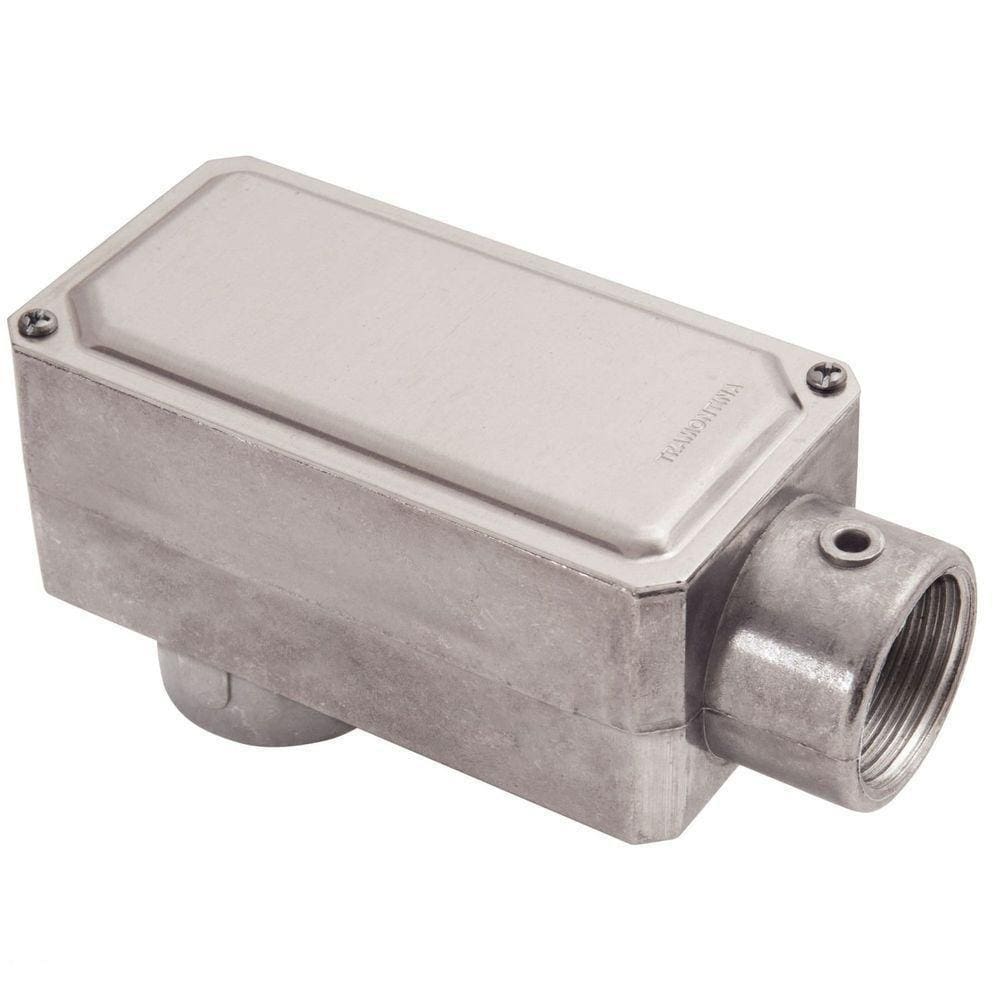 Condulete Fixo 1" Tipo "lb" - Com Tampa / Rosca Bsp / Sem Pintura Tramontina