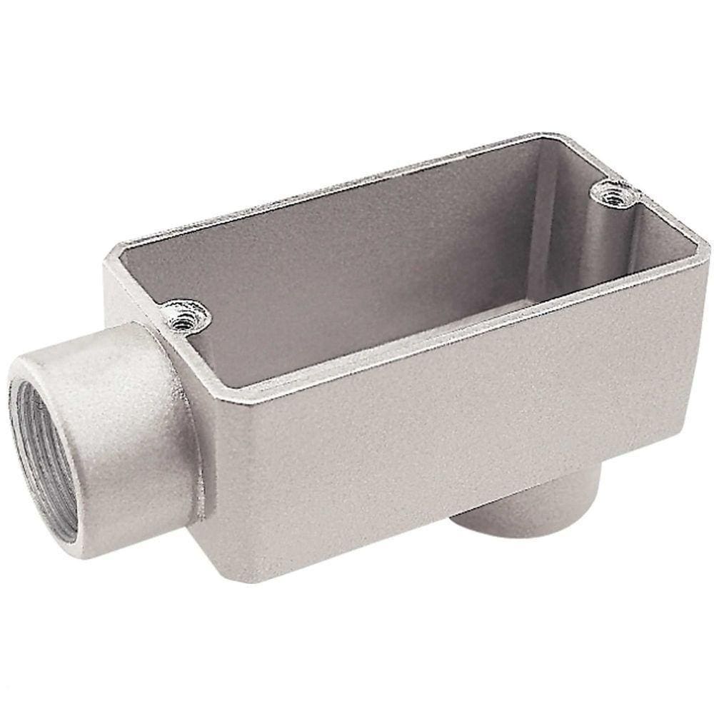 Condulete Fixo 1.1/4” Tipo ”lb” - Com Tampa / Rosca Bsp / Sem Pintura Tramontina