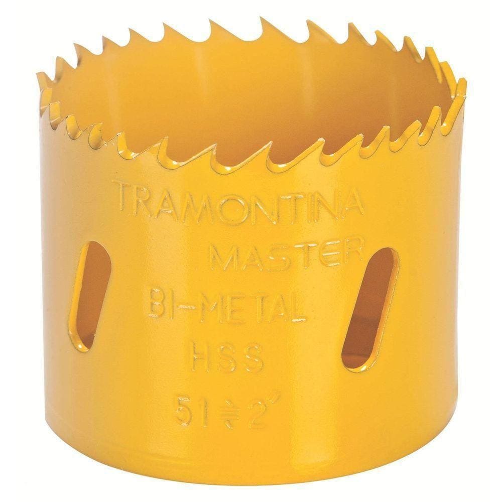 Serra Copo Bi-metálica 41 Mm 1.5/8" Tramontina Com Dentes Em Aço Rápido Hss Tramontina