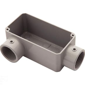 Condulete Fixo 1" Tipo "lr" - Sem Tampa / Rosca Bsp / Com Pintura Eletrostática A Pó Tramontina