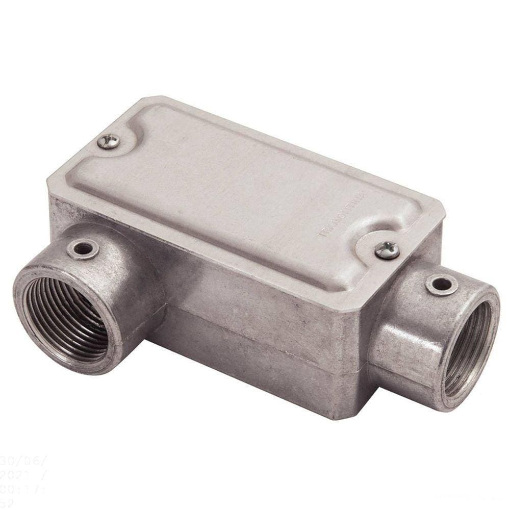 Condulete Fixo 3/4" Tipo "lr" - Com Tampa / Rosca Bsp / Sem Pintura Tramontina