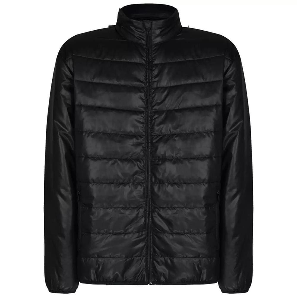 Jaqueta Lupo Masculina Com Zíper Capuz Puff Gola Alta