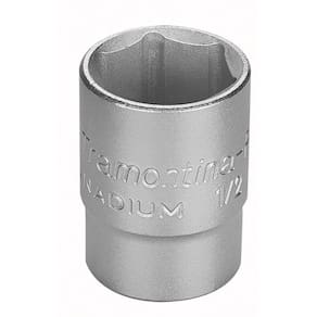 Soquete Sextavado Em Aço Cromo Vanádio 22 Mm - Encaixe 1/2" Tramontina Pro Tramontina