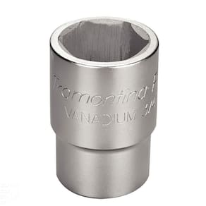 Soquete Sextavado Em Aço Cromo Vanádio 26 Mm - Encaixe 3/4" Tramontina