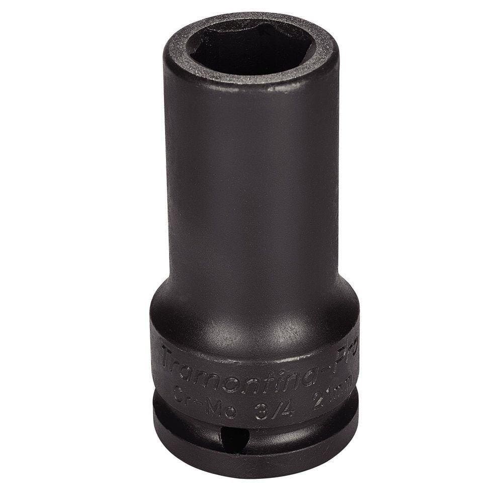 Soquete De Impacto Sextavado Longo Em Aço Cromo Molibdênio 24 Mm - Encaixe 3/4`` Pro