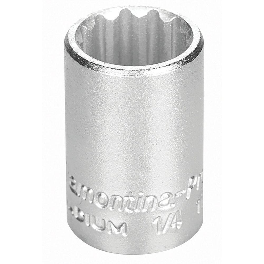 Soquete Estriado Em Aço Cromo Vanádio 13 Mm - Encaixe 1/4" Tramontina