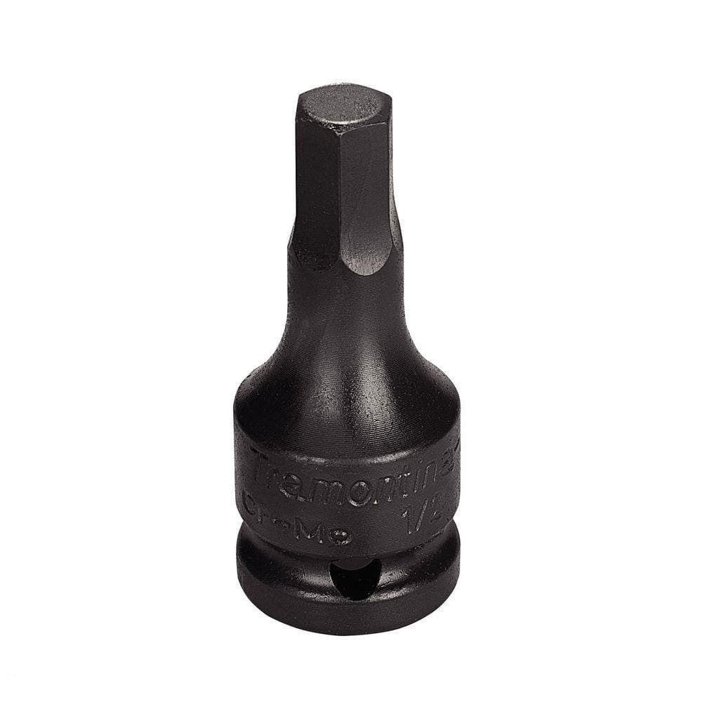Soquete De Impacto Ponta Hexagopnal Em Aço Cromo Molibdênio 14 Mm - Encaixe 1/2`` Tramontina