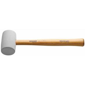 Martelo De Borracha 225 G Tramontina Com Cabo De Madeira Modelo Americano Tramontina