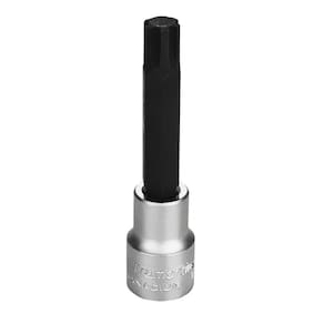 Soquete Longo Em Aço Cromo Vanádio Ponta Ribe 12 Mm - Encaixe 1/2" Tramontina