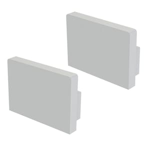 Kit Acessórios Taschibra Para Perfil Sobrepor Sope Branco