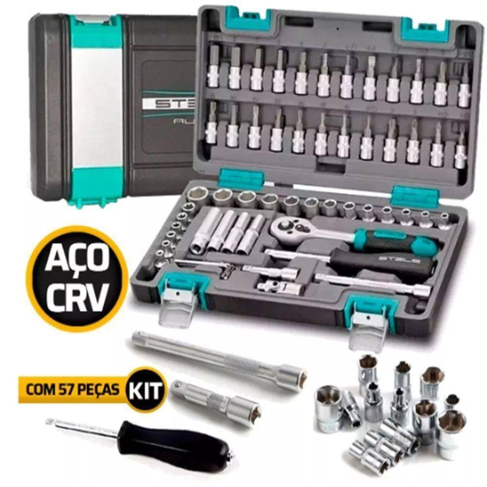 セット販売H4essential& accessory pack & BTA-1 Kit Ferramenta Jogo Soquete 57 Peças | Casas Bahia
