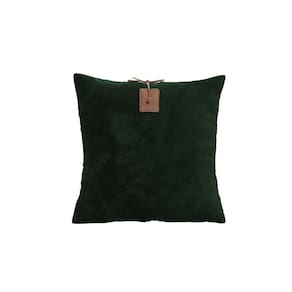Almofada 50x50cm em Veludo Meets Alves Pereira Verde Musgo