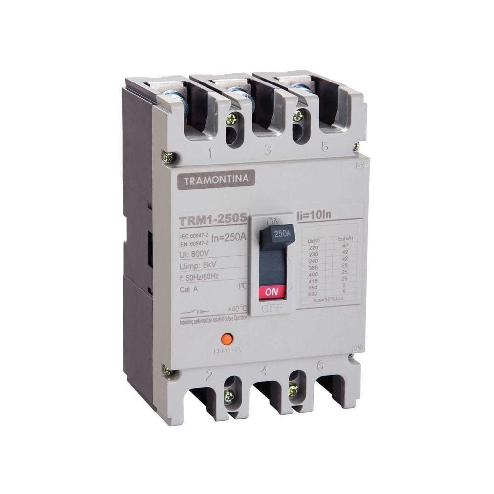 Caixa Moldada Tramontina Trm1 250 S 3 P 225 A Tramontina