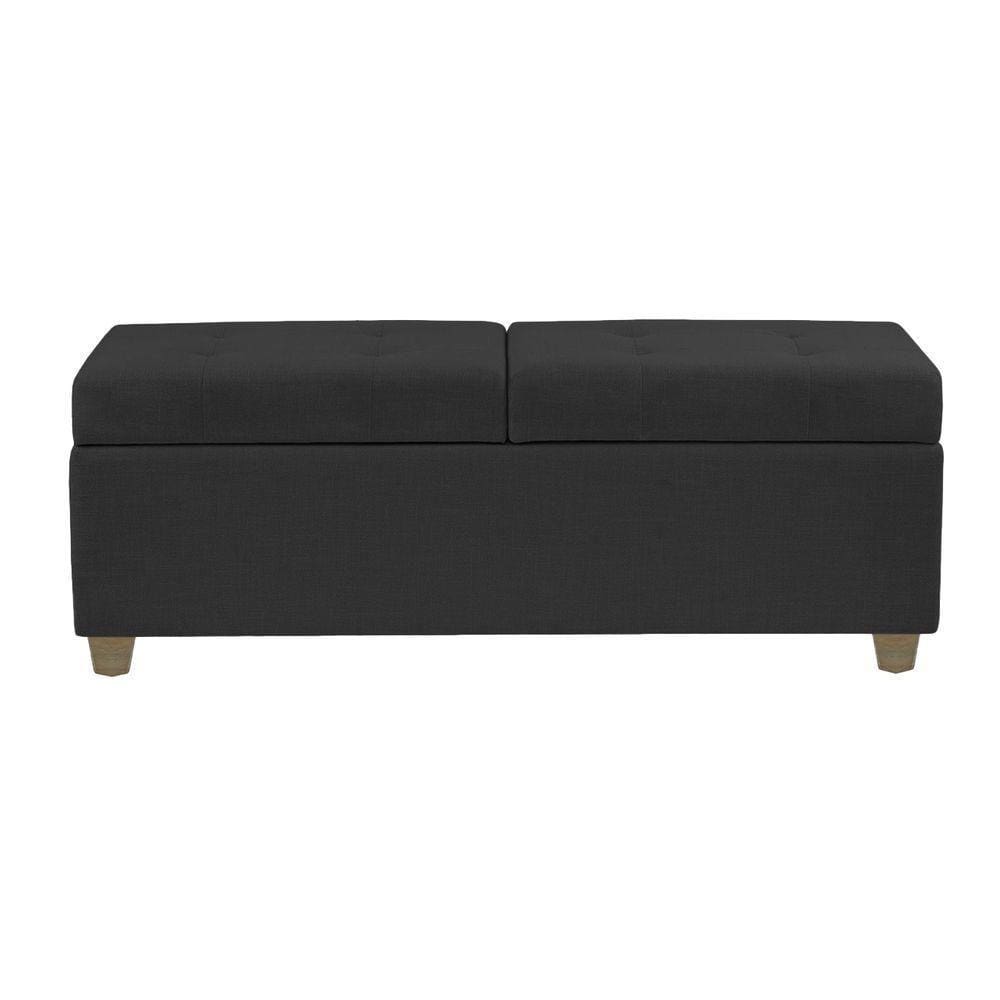 Recamier Bau Paris 1,40M Suede Grafite - Clique Decor