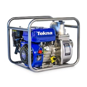 Motobomba Autoescorvante À Gasolina 4T 6,5Hp 3 X 3 Com Quadro Partida Manual Tekna