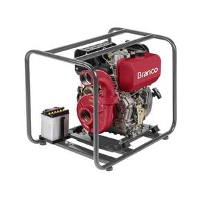 Motobomba Centrífuga À Diesel 2.1/2`` 10,0Cv Partida Elétrica Bd815 I Branco