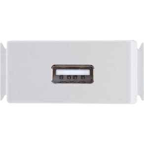 Módulo Para Tomada Usb 1,5 A Bivolt Tramontina Aria Branco Tramontina