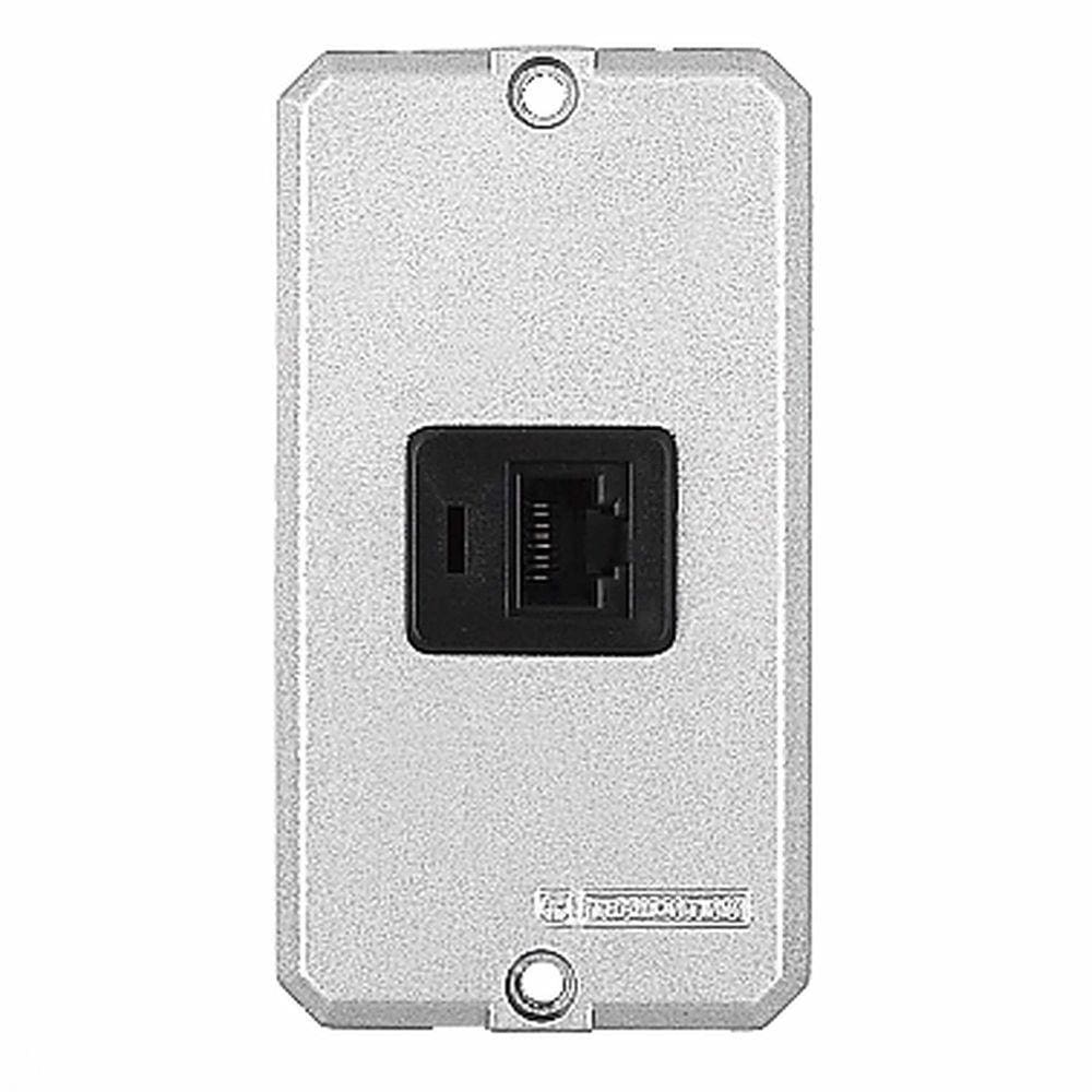 Tampa Para Condulete 1/2” E 3/4” Com 1 Tomada Rj45 [cat.5e] Tramontina