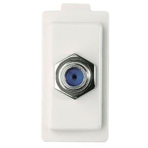 Módulo Tomada Tv/sat Coaxial Direta Cor Branco Tramontina