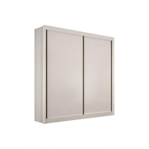 Guarda Roupa São Paulo Gold 02 Pts 3 Gav S/Espelho Leifer Branco