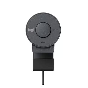 Webcam Logitech Brio 300 Grafite Full Hd 960-001413-c