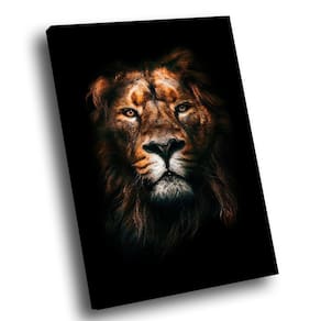 Quadro Lion Blessed-- Br Artes Grande 118x78