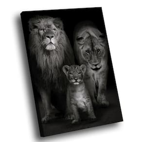 Quadro Black And White Family Br Artes Grande 118x78