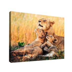 Quadro Decorativo Leoa Rainha Grande 118x78