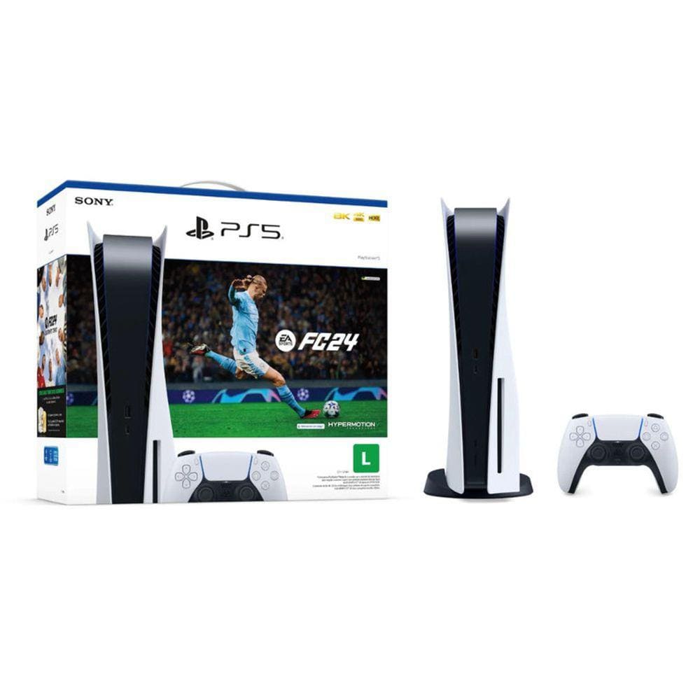 Playstation 5 + Ea Sports Fc 24 Midia Física