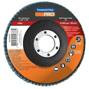 Disco Flap 4.1/2" Grão 120 Tramontina Pro Tramontina